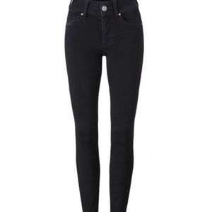 cabi #3748 Black Cinch Skinny Jean - Size 8